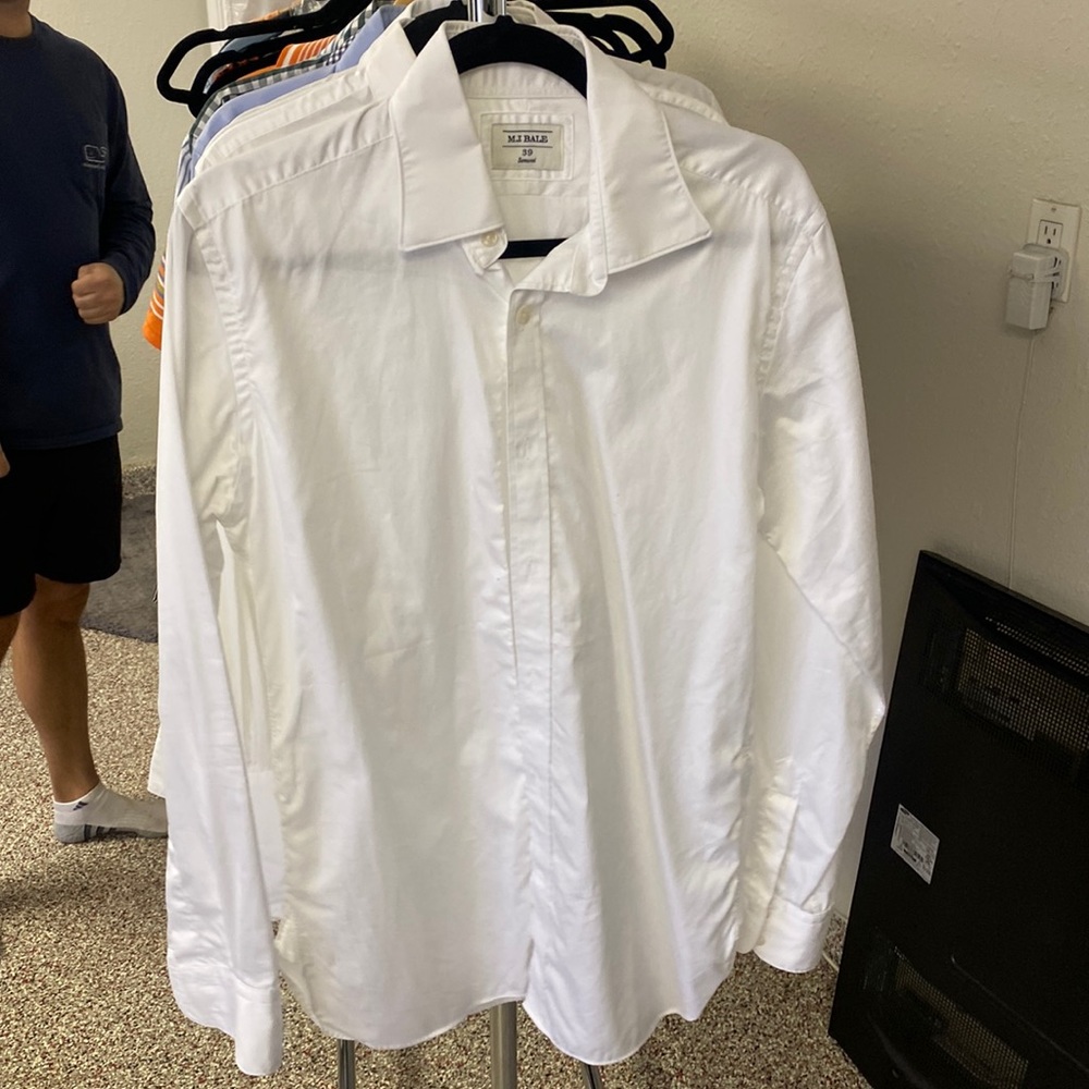 5 button down dress shirts
